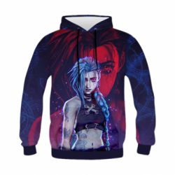 Дитяче 3D худі Аркейн Джнкс - PrintSalon