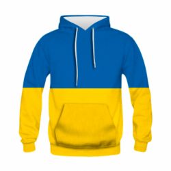 Дитяче 3D худі Іди нахуй російський військовий корабель! Прапор України