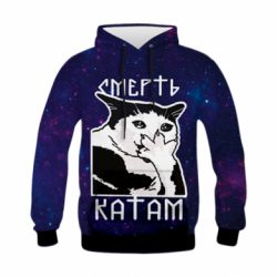 Дитяче 3D худі Смерть Катам космос - PrintSalon