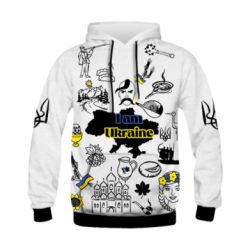 Дитяче 3D худі Я з України! - PrintSalon