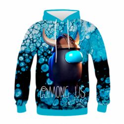 Детское 3D худи Among us Viking-PrintSalon Детское 3D худи Among us Viking