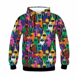 Дитяче 3D худі Among Us Astronauts 3D - PrintSalon