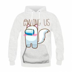 Дитяче 3D худі Among us cute cat - PrintSalon