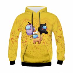 Дитяче 3D худі Among us drips - PrintSalon