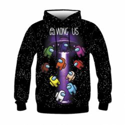 Дитяче 3D худі Among Us UFO - PrintSalon
