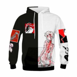 Дитяче 3D худі Anime collage