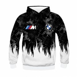 Дитяче 3D худі BMW logo and grunge background