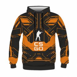 Дитяче 3D худі CS GO Chip Texture - PrintSalon