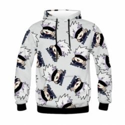 Дитяче 3D худі Cute Satoru Gojo pattern - PrintSalon