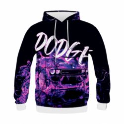 Дитяче 3D худі Dodge Art neon