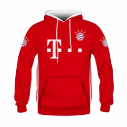 Дитяче 3D худі FC Bayern. Твоє прізвище, номер (англ.)