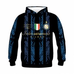 Детское 3D худи FC Internazionale Milano - PrintSalon