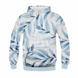 Дитяче 3D худі Fern pattern - PrintSalon