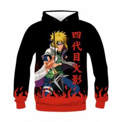 Дитяче 3D худі Fourth Hokage Minato Namikaze - PrintSalon