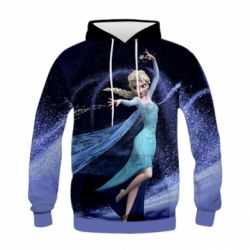 Дитяче 3D худі Frozen Elsa