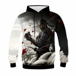 Детское 3D худи Ghost of Tsushima - PrintSalon