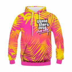 Детское 3D худи GTA city - PrintSalon