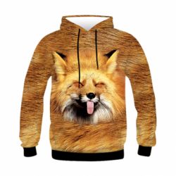 Дитяче 3D худі Хитра Лисичка