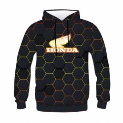 Дитяче 3D худі Honda color logo - PrintSalon