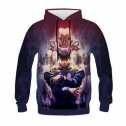 Детское 3D худи Josuke Higashikata - PrintSalon