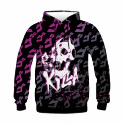 Дитяче 3D худі Killer Queen Scull - PrintSalon