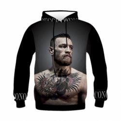 Дитяче 3D худі Конор Макгрегор UFC - PrintSalon