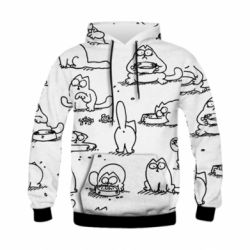 Дитяче 3D худі Кіт Саймона