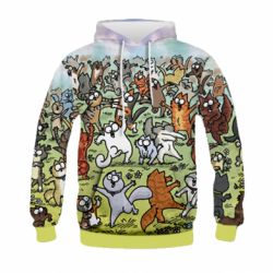 Дитяче 3D худі Коти танцюють