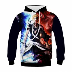 Детское 3D худи Kurosaki Ichigo Bankai - PrintSalon