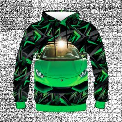Дитяче 3D худі Lamborghini Huracan