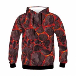 Дитяче 3D худі Lava Golem