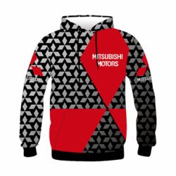 Дитяче 3D худі Logo Mitsubishi Motors