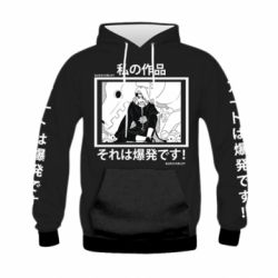 Дитяче 3D худі Manga Deidara