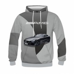 Детское 3D худи Mercedes GT 1039 - PrintSalon