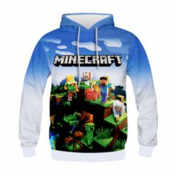 Дитяче 3D худі Minecraft Starter - PrintSalon