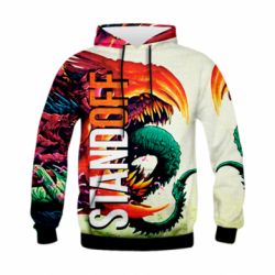 Дитяче 3D худі Monster standoff - PrintSalon