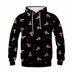 Дитяче 3D худі Мухоморы