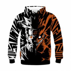 Дитяче 3D худі Naruto Kurama - PrintSalon