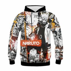 Детское 3D худи Naruto manga - PrintSalon