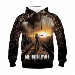 Детское 3D худи Pubg Metro Royale - PrintSalon
