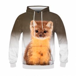 Дитяче 3D худі Пухнаста куниця