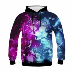 Детское 3D худи Rам Rem - PrintSalon