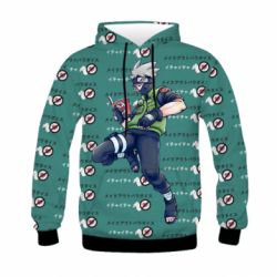 Дитяче 3D худі Reading Kakashi - PrintSalon