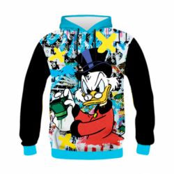 Дитяче 3D худі Rich Scrooge McDuck