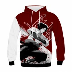 Детское 3D худи Sasuke Uchiha - PrintSalon