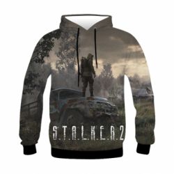 Детское 3D худи Stalker2 3D - PrintSalon