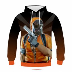 Детское 3D худи Standoff 2 Terrorist in a gas mask - PrintSalon