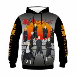 Дитяче 3D худі Токійські Месники - PrintSalon