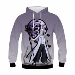 Дитяче 3D худі Uchiha Obito - jinchuuriki form - PrintSalon