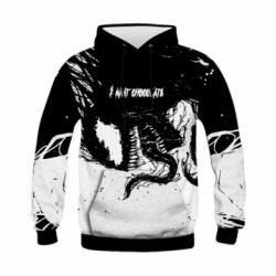 Дитяче 3D худі VENOM I want chocolate